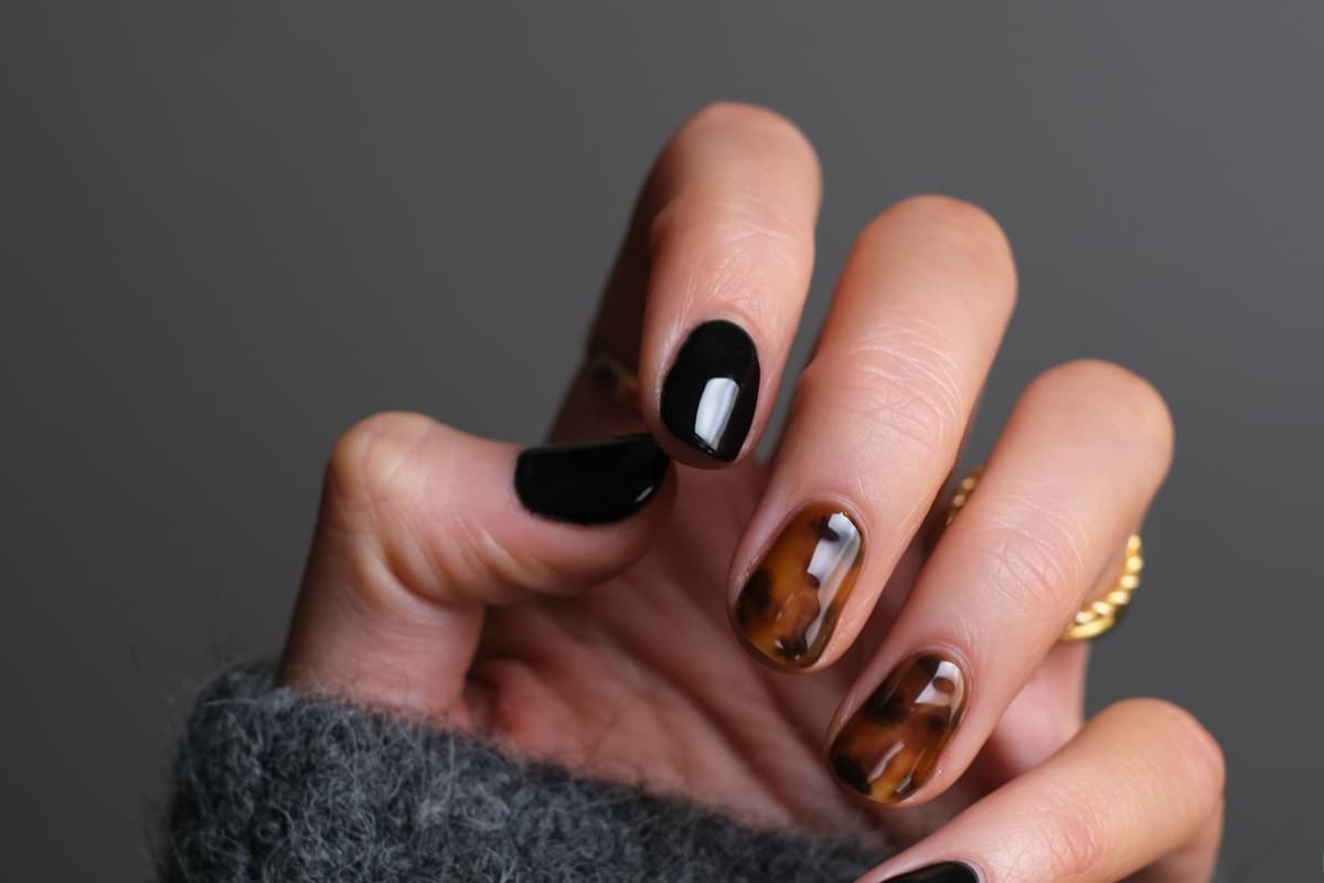 Close-up of healthy, well-manicured nails